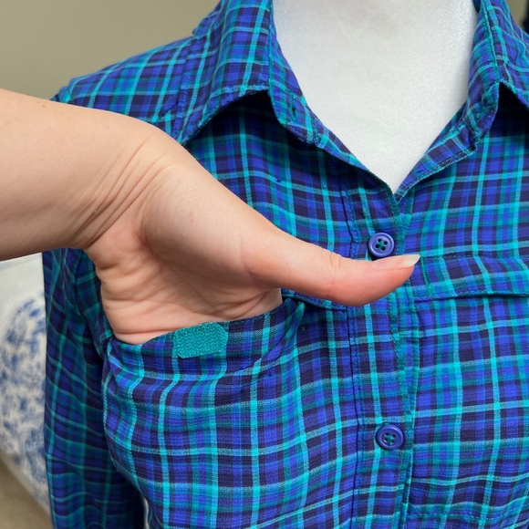 UPF 40 Women's Columbia Omni-Shade Moisture Wicking Long Sleeve Shirt Small - Picture 6 of 16